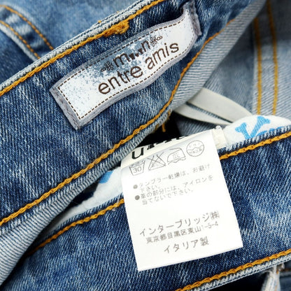 【中古】アントレアミ ENTRE AMIS ストレッチ コットン カモフラージュ デニムパンツ ジーンズ ブルー系【サイズ31】【 状態ランクB 】【 メンズ 】