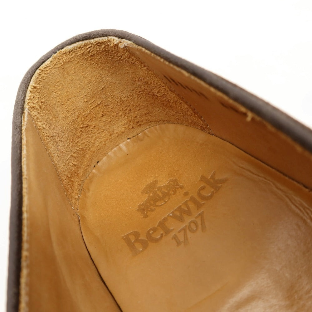 【中古】バーウィック BERWICK 4951 スエード ローファー ダークブラウン【サイズ42】【 状態ランクB 】【 メンズ 】