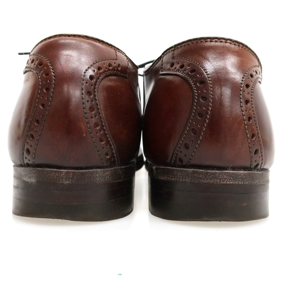 【中古】オールデン ALDEN ×BEAMS 9970 コードバン ドレスシューズ ブラウン【サイズ7 Ｄ】【 状態ランクC 】【 メンズ 】