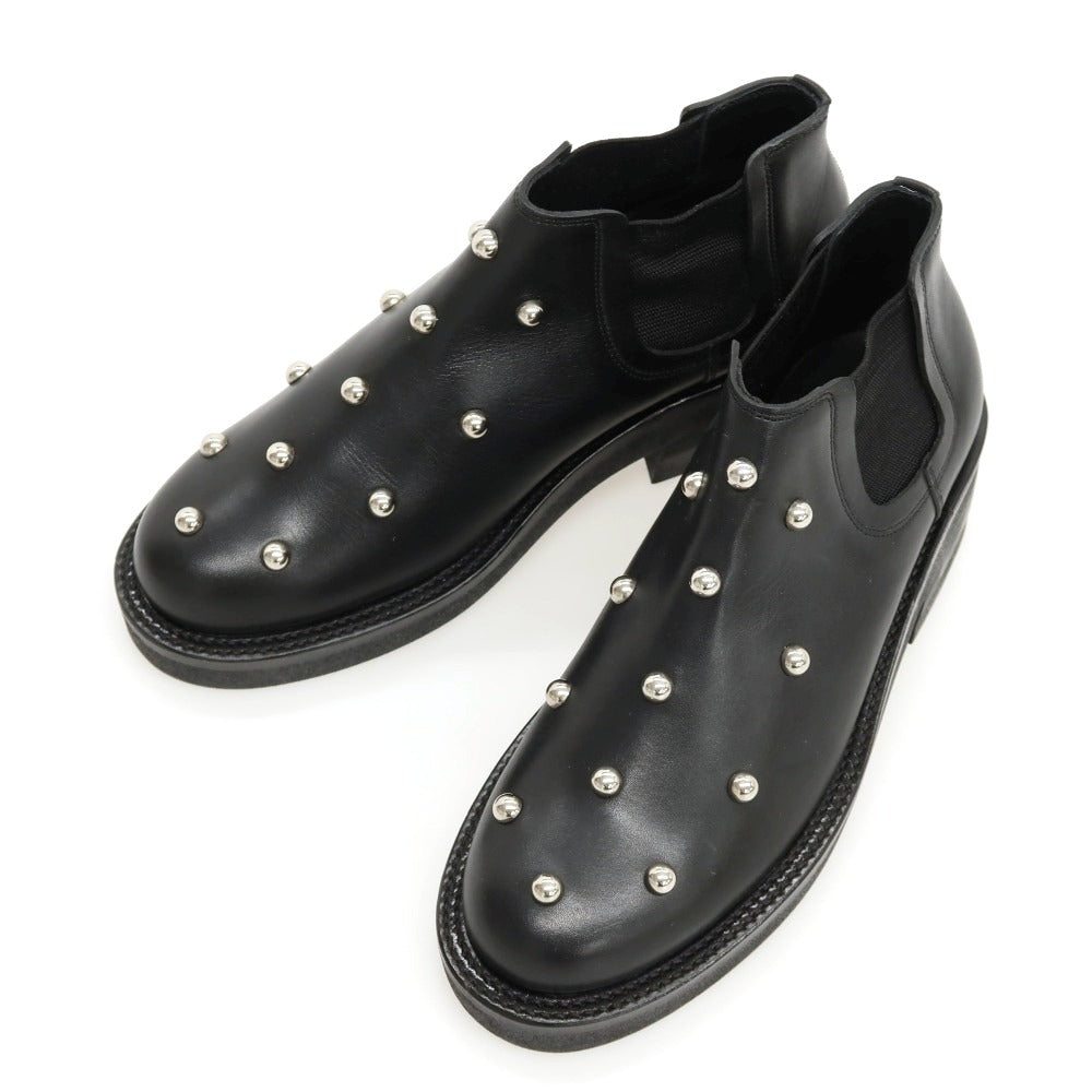 【中古】【未使用】フットザコーチャー foot the coacher レザー ブーツ ブラック【サイズ6.5位】【 状態ランクS 】【 メンズ 】