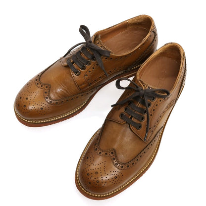 【中古】【未使用】イルカンパゴ IL CAMPAGO レザー ドレスシューズ ブラウン【サイズ40】【 状態ランクS 】【 メンズ 】
