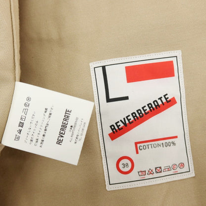 【中古】リバーバレイト REVERBERATE ツイルコットン チェスターフィールドコート ベージュ【サイズ38】【 状態ランクB 】【 メンズ 】