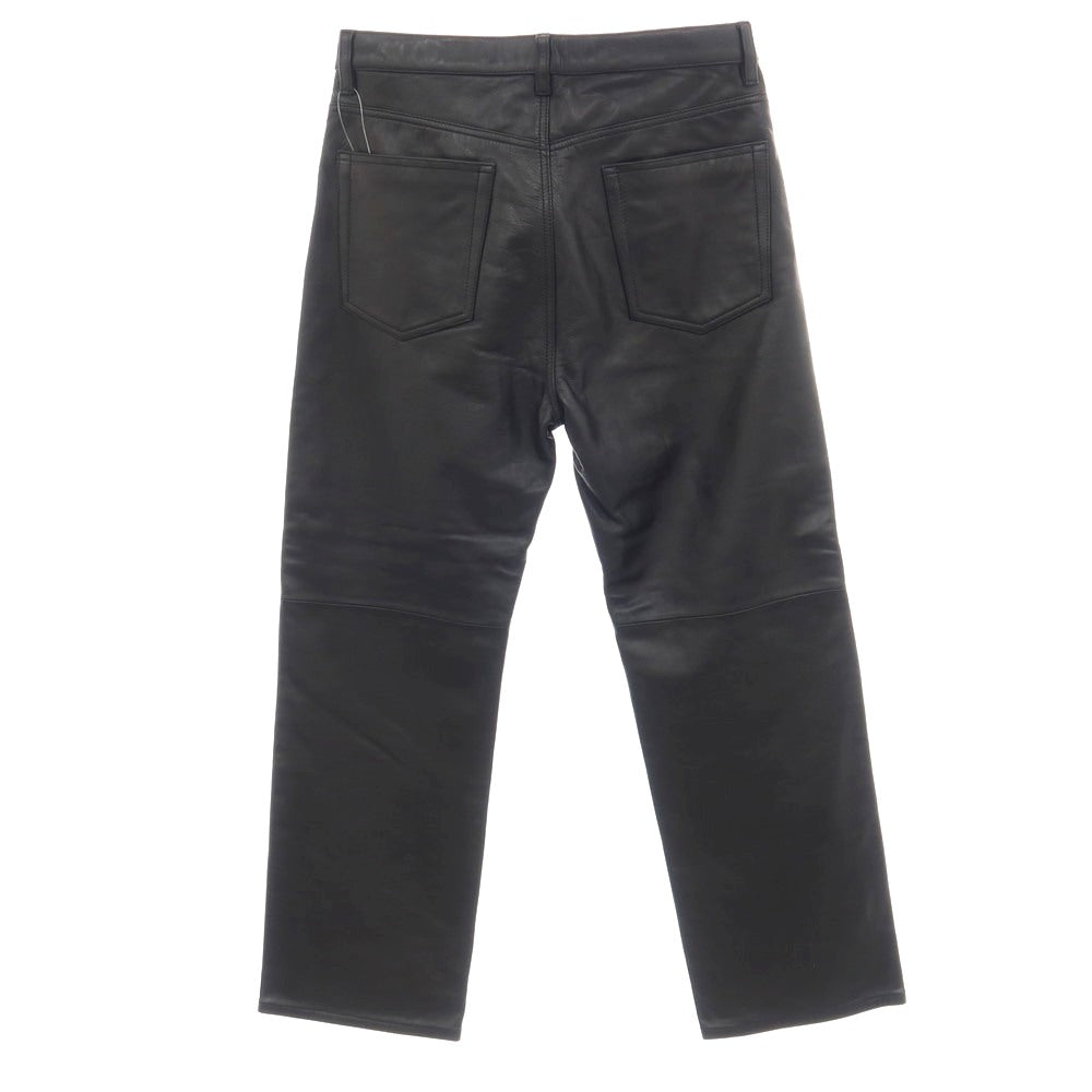 【中古】ビューティアンドユースユナイテッドアローズ BEAUTY&amp;YOUTH UNITED ARROWS 羊革 シープ レザーパンツ ブラック【サイズ32】【 状態ランクA 】【 メンズ 】