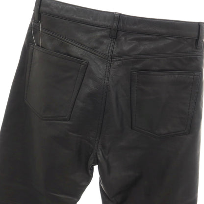 【中古】ビューティアンドユースユナイテッドアローズ BEAUTY&amp;YOUTH UNITED ARROWS 羊革 シープ レザーパンツ ブラック【サイズ32】【 状態ランクA 】【 メンズ 】