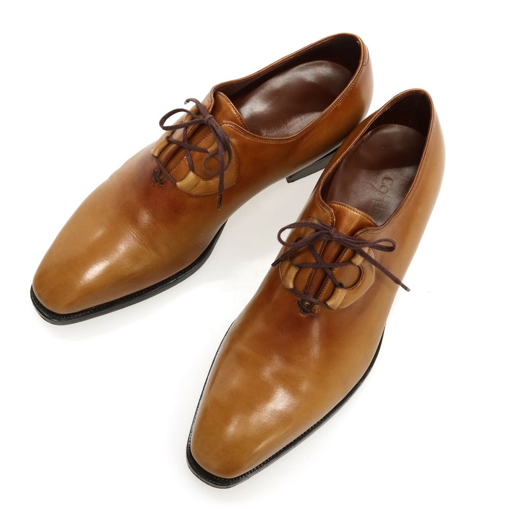 【中古】ピエールコルテ Pierre Corthay カーフ ドレスシューズ ライトブラウン【サイズ5 1/2】【 状態ランクB 】【 メンズ 】