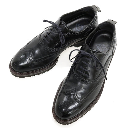 【中古】ダブルエイチ WH レザー ドレスシューズ ブラック【サイズ7】【 状態ランクC 】【 メンズ 】
