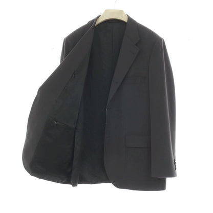 【中古】ビームス BEAMS the A ウール 3つボタンスーツ セットアップ チャコールグレー【サイズL/L】【 状態ランクB 】【 メンズ 】