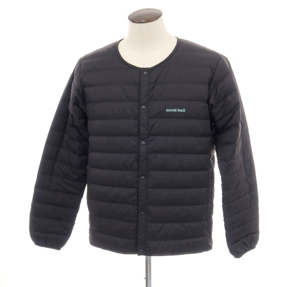 【中古】モンベル mont-bell B MING by BEAMS別注 EX800 パッカブル スペリオダウン ラウンドネック ダウンジャケット ブラック【サイズL】【 状態ランクB 】【 メンズ 】