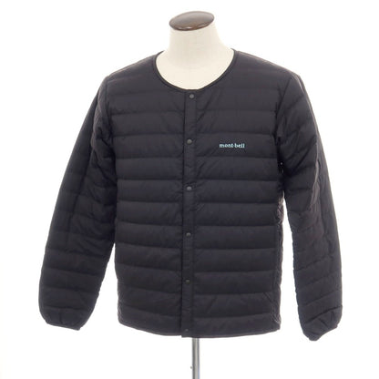 【中古】モンベル mont-bell B MING by BEAMS別注 EX800 パッカブル スペリオダウン ラウンドネック ダウンジャケット ブラック【サイズL】【 状態ランクB 】【 メンズ 】