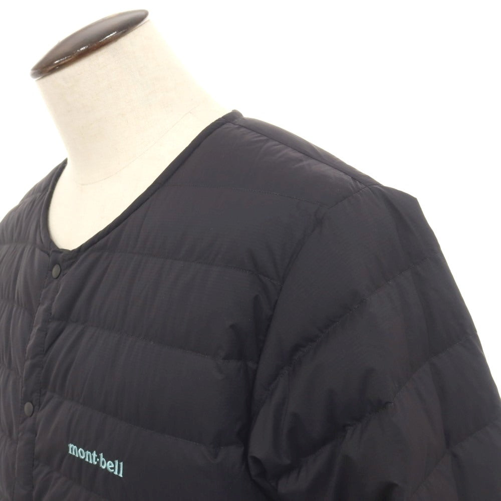 【中古】モンベル mont-bell B MING by BEAMS別注 EX800 パッカブル スペリオダウン ラウンドネック ダウンジャケット ブラック【サイズL】【 状態ランクB 】【 メンズ 】