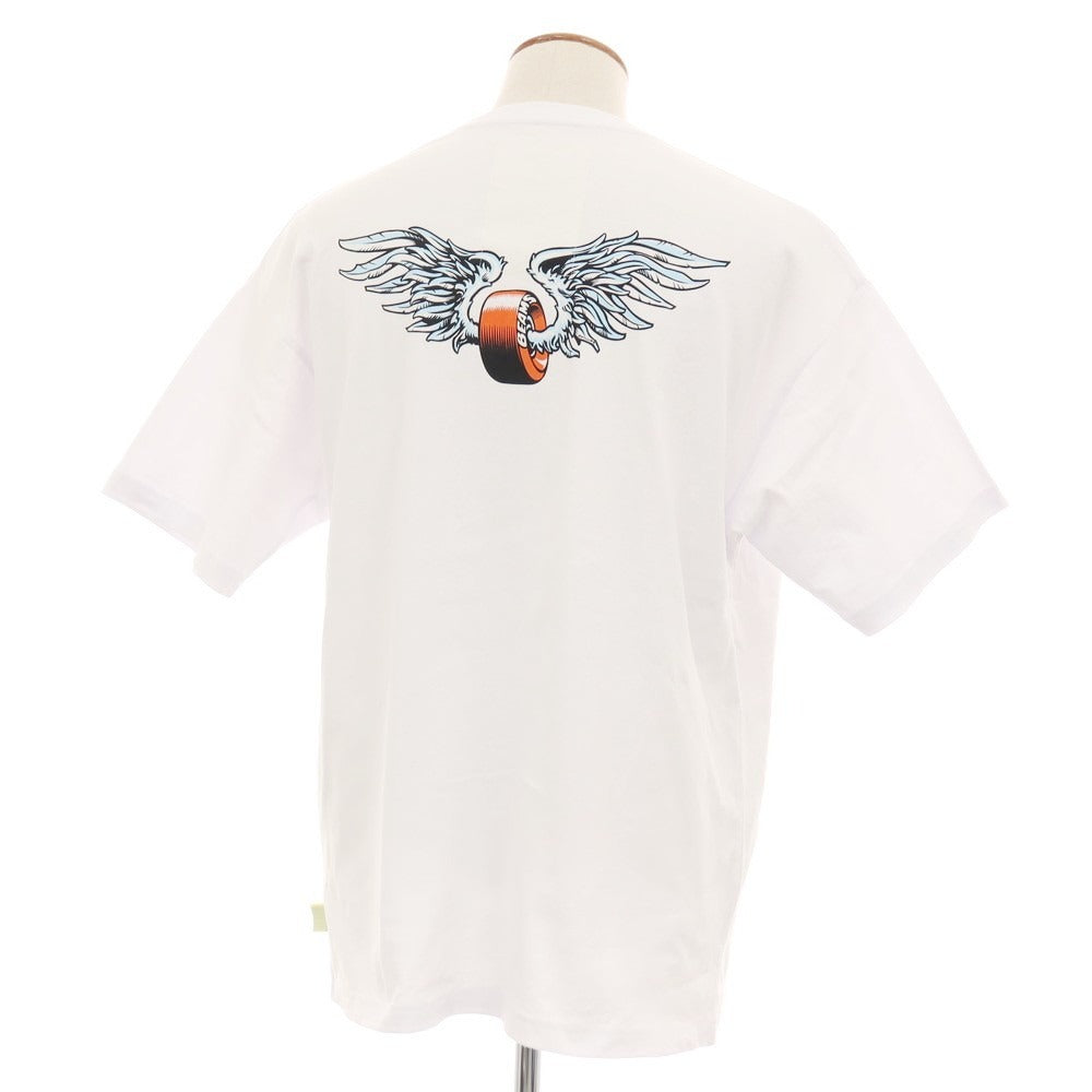 【中古】エスエスズィー SSZ 2026年春夏 コットン クルーネック 半袖Ｔシャツ ホワイト【サイズM】【 状態ランクB 】【 メンズ 】