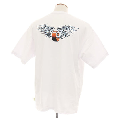 【中古】エスエスズィー SSZ 2026年春夏 コットン クルーネック 半袖Ｔシャツ ホワイト【サイズM】【 状態ランクB 】【 メンズ 】