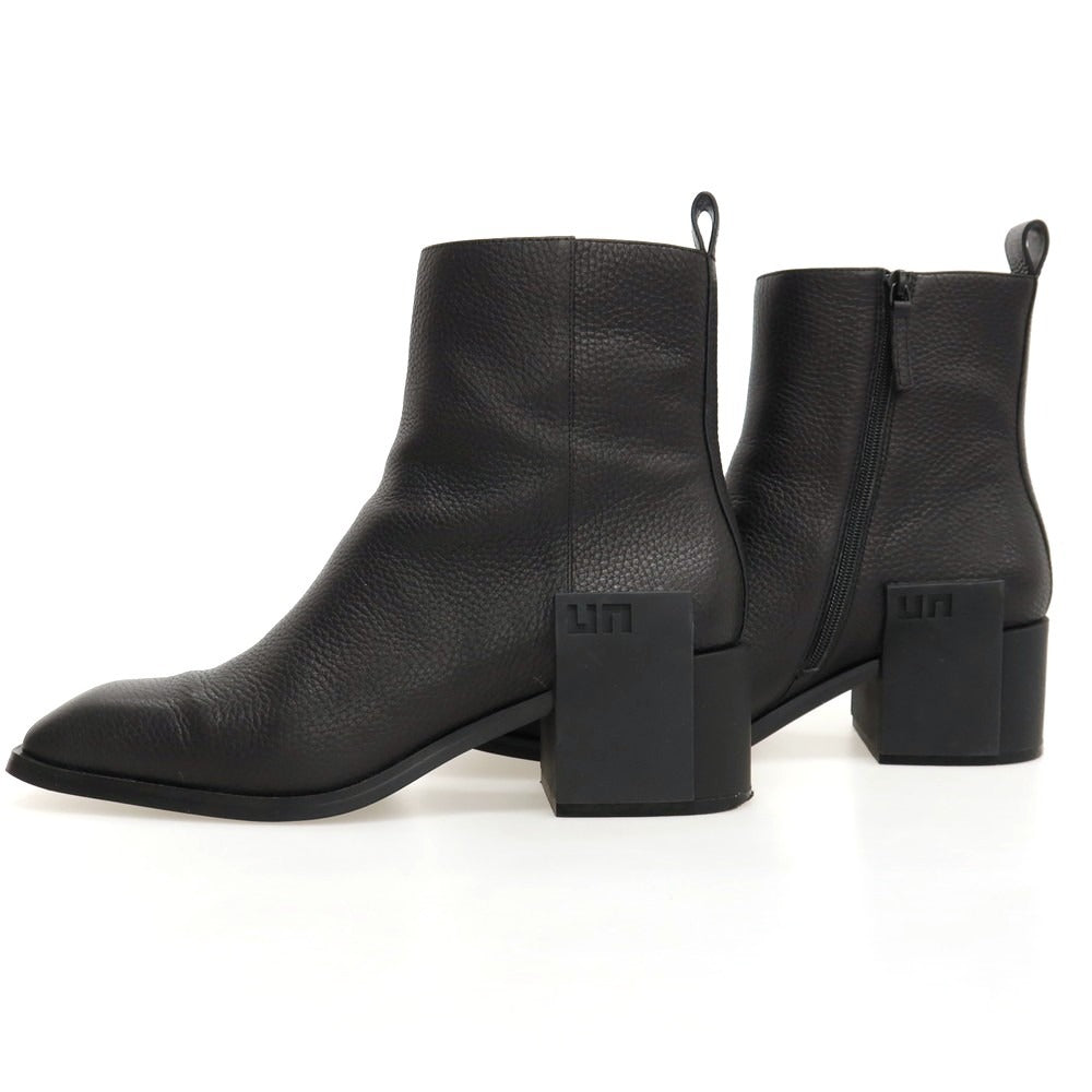 【中古】ユナイテッドヌード UNITED NUDE レザー ブーツ ブラック【サイズ44】【 状態ランクB 】【 メンズ 】