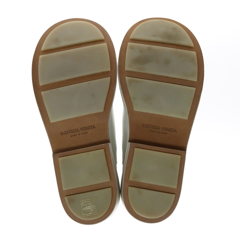 【中古】【未使用】ボッテガヴェネタ BOTTEGAVENETA 754426V3H80 レザー ブーツ ホワイト【サイズ40】【 状態ランクS 】【 メンズ 】