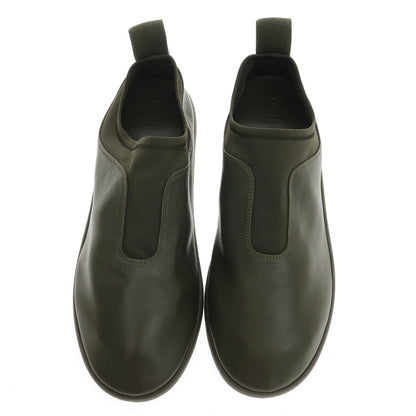 【中古】【未使用】ボッテガヴェネタ BOTTEGAVENETA 651305 レザー スリッポン オリーブ【サイズ41】【 状態ランクS 】【 メンズ 】