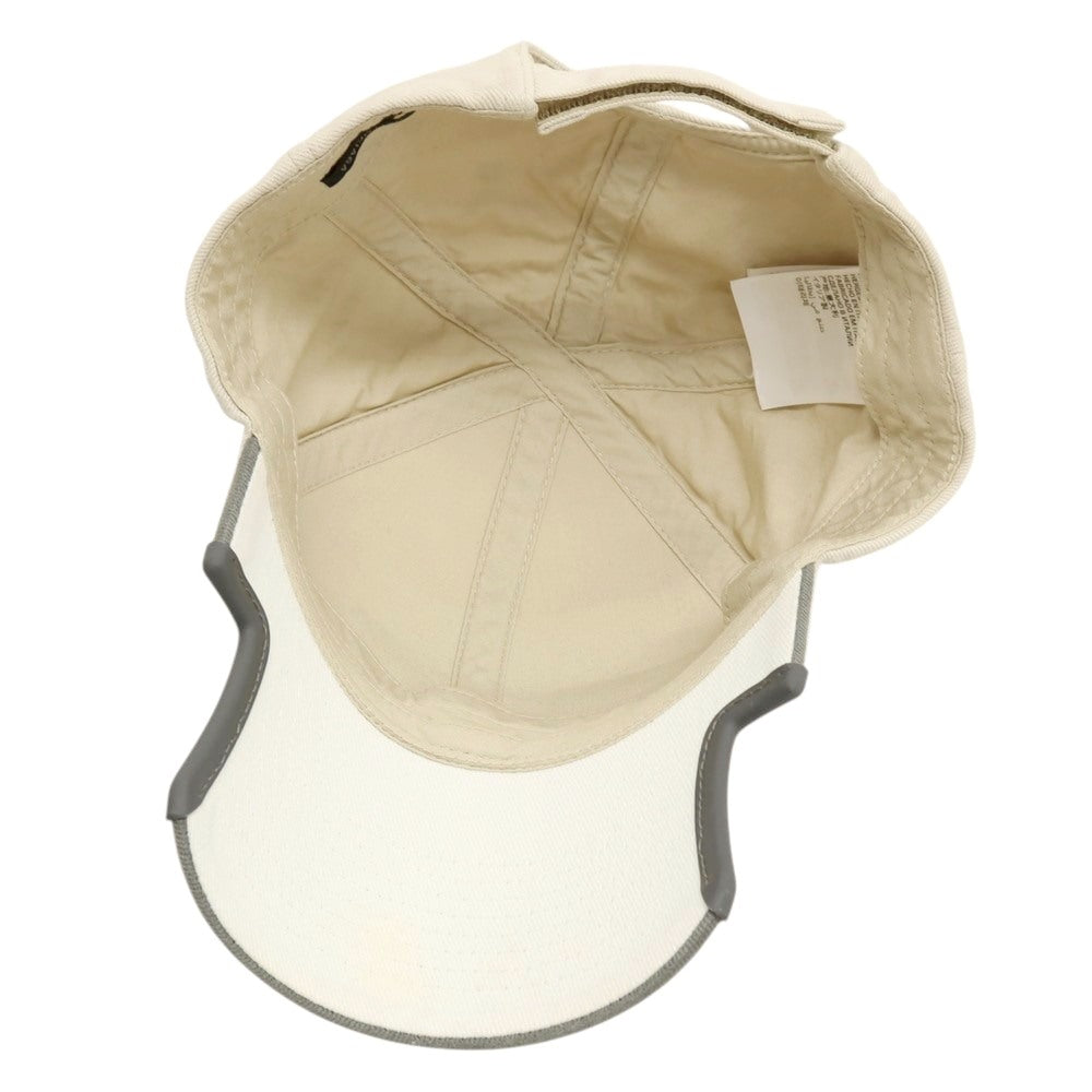 【中古】バレンシアガ BALENCIAGA コットン キャップ 帽子 ライトベージュ【サイズL】【 状態ランクA 】【 メンズ 】