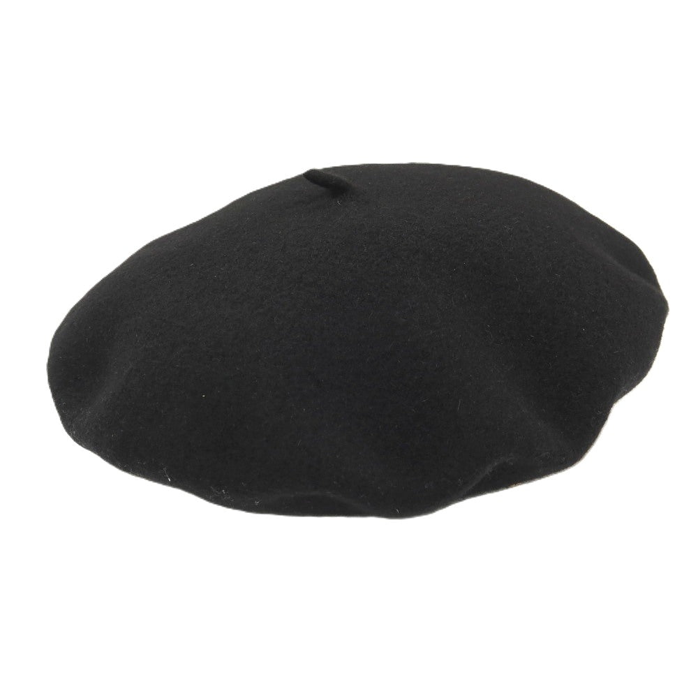 【中古】グッチ GUCCI 714343 ウール系 GGマーモントロゴ ベレー帽 ブラック【 状態ランクA 】【 メンズ 】