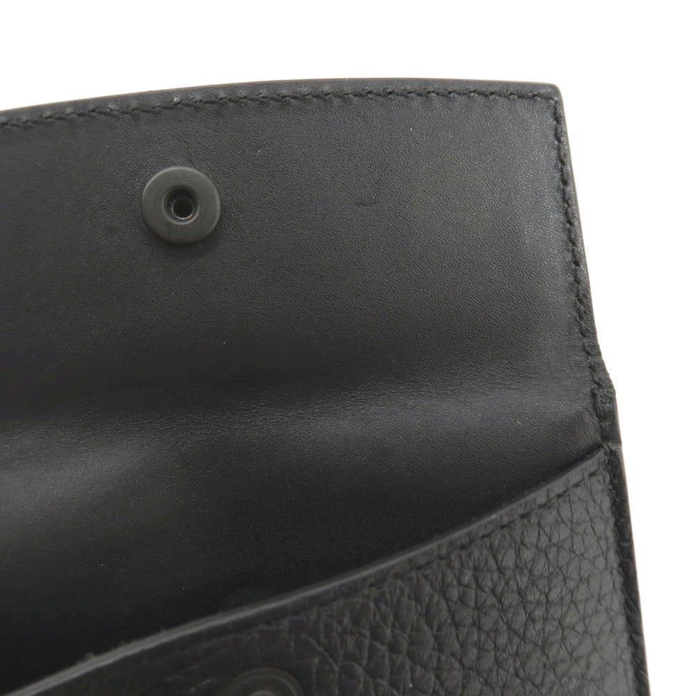 【中古】メゾン マルジェラ Maison Margiela 本革 レザー コインケース ブラック【 状態ランクB 】【 メンズ 】