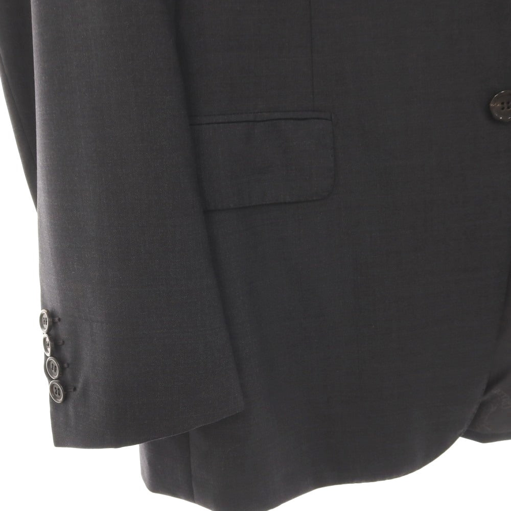 【中古】【未使用】ブリオーニ Brioni Super160’s ウール 2つボタンスーツ チャコールグレー【サイズ48 R】【 状態ランクS 】【 メンズ 】