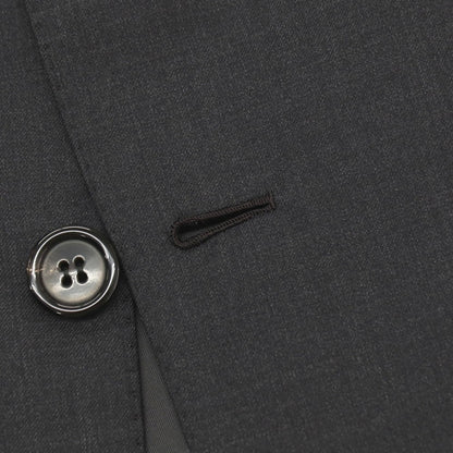 【中古】【未使用】ブリオーニ Brioni Super160’s ウール 2つボタンスーツ チャコールグレー【サイズ48 R】【 状態ランクS 】【 メンズ 】