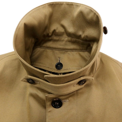 【中古】サンローラン SAINT LAURENT ツイルコットン ステンカラーコート ベージュ【サイズ44】【 状態ランクA 】【 メンズ 】