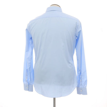 【中古】【未使用】ブリオーニ Brioni コットン レギュラーカラー ドレスシャツ ブルー【サイズ41】【 状態ランクS 】【 メンズ 】