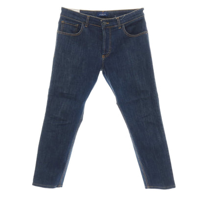 【中古】アントレアミ ENTRE AMIS ストレッチ コットン デニムパンツ ジーンズ ネイビー【サイズ34】【 状態ランクB 】【 メンズ 】