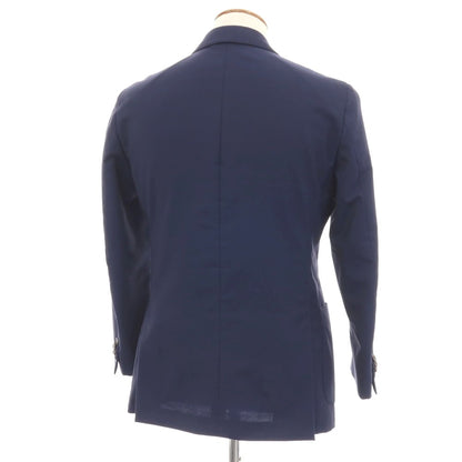 【中古】ラルディーニ LARDINI ウール ダブル6B テーラードジャケット ネイビー【サイズ46 7REG】【 状態ランクB 】【 メンズ 】