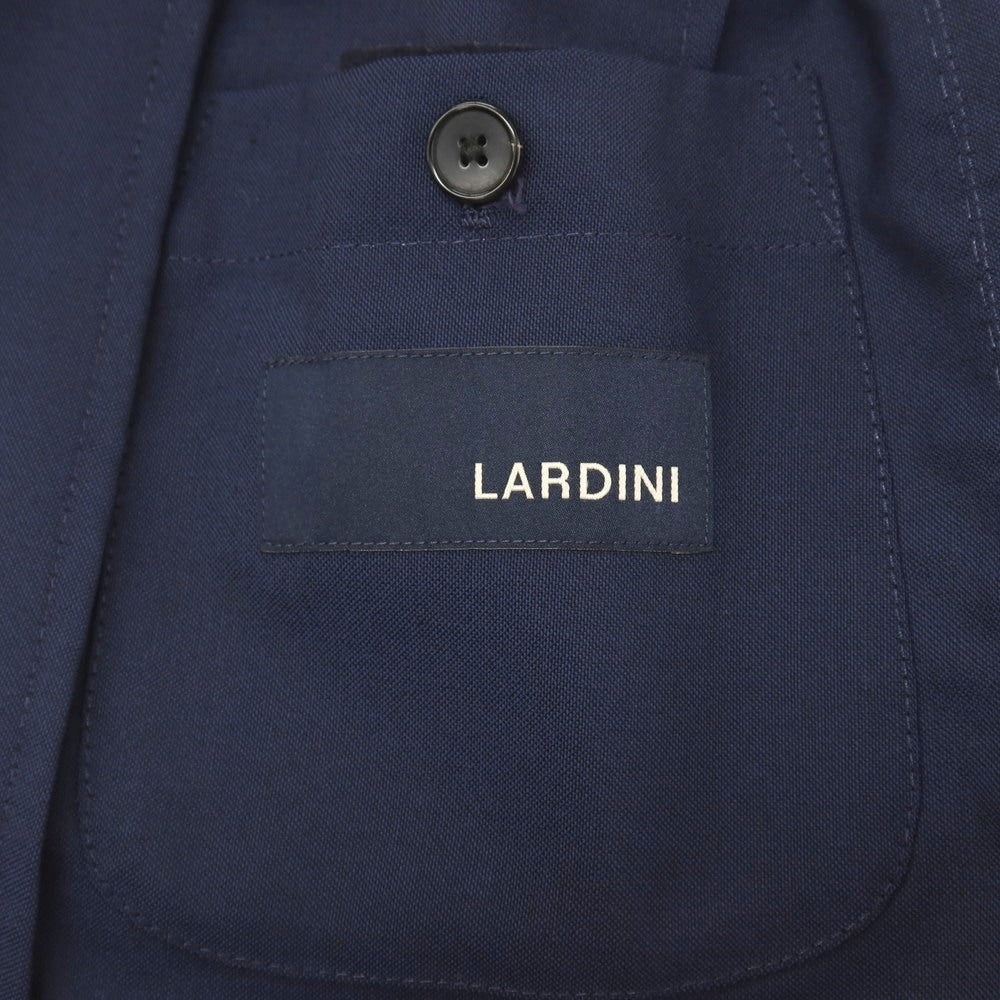 【中古】ラルディーニ LARDINI ウール ダブル6B テーラードジャケット ネイビー【サイズ46 7REG】【 状態ランクB 】【 メンズ 】
