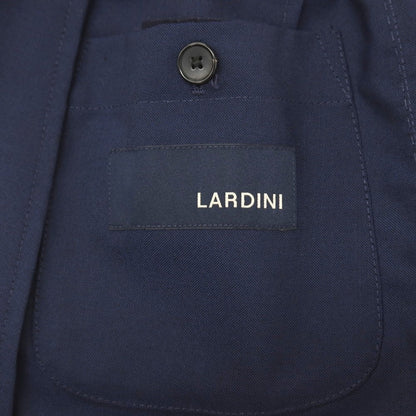 【中古】ラルディーニ LARDINI ウール ダブル6B テーラードジャケット ネイビー【サイズ46 7REG】【 状態ランクB 】【 メンズ 】