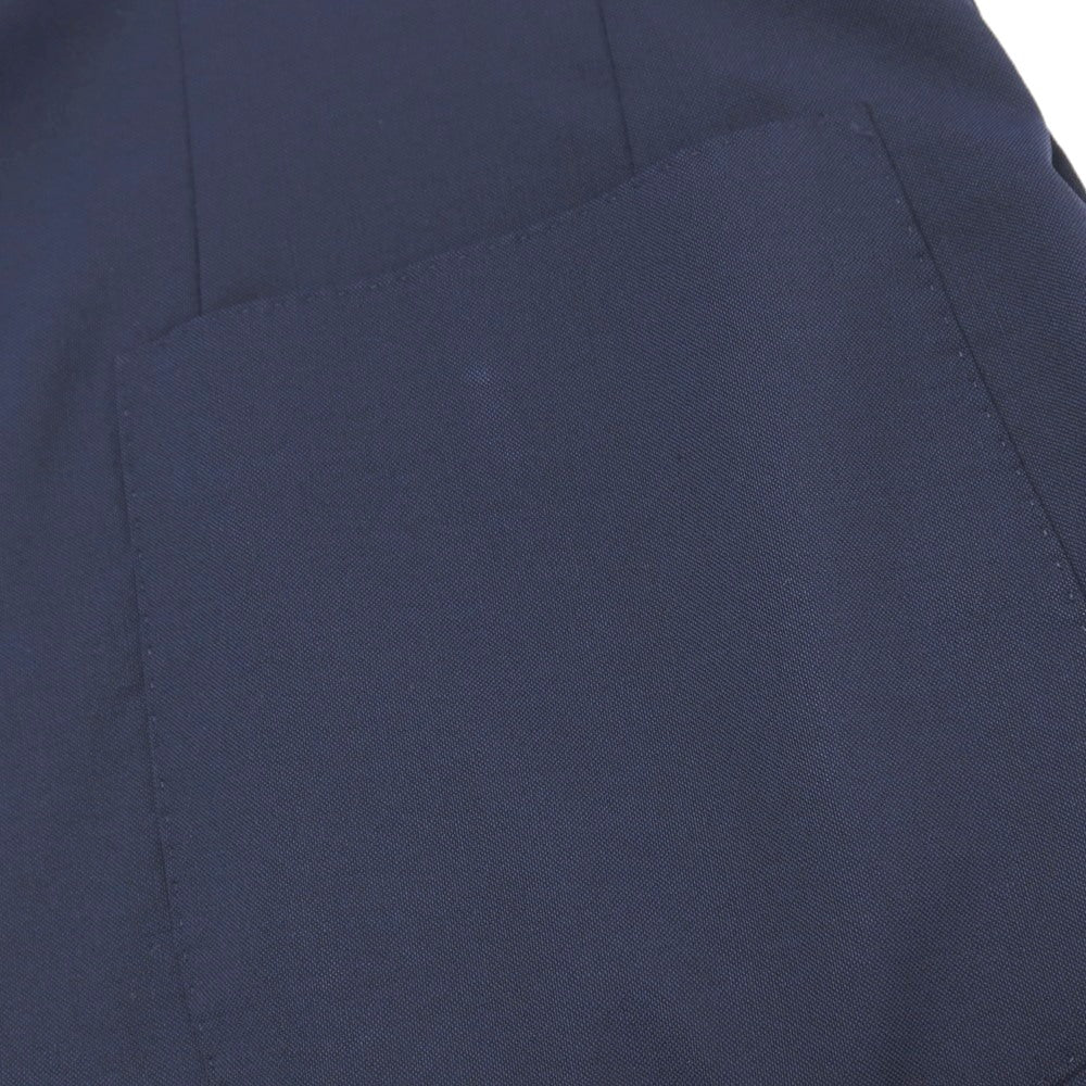 【中古】ラルディーニ LARDINI ウール ダブル6B テーラードジャケット ネイビー【サイズ46 7REG】【 状態ランクB 】【 メンズ 】
