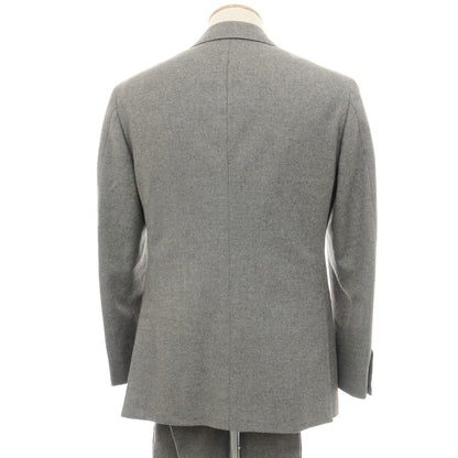 【中古】サルトリア ラファニエロ Sartoria Raffaniello ウールカシミヤ 3つボタンスーツ グレー【サイズ上44/下79】【 状態ランクA 】【 メンズ 】
