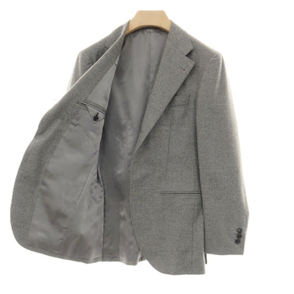【中古】サルトリア ラファニエロ Sartoria Raffaniello ウールカシミヤ 3つボタンスーツ グレー【サイズ上44/下79】【 状態ランクA 】【 メンズ 】