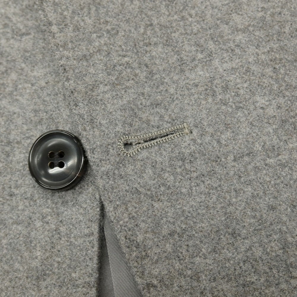 【中古】サルトリア ラファニエロ Sartoria Raffaniello ウールカシミヤ 3つボタンスーツ グレー【サイズ上44/下79】【 状態ランクA 】【 メンズ 】