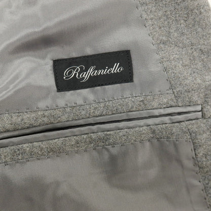【中古】サルトリア ラファニエロ Sartoria Raffaniello ウールカシミヤ 3つボタンスーツ グレー【サイズ上44/下79】【 状態ランクA 】【 メンズ 】