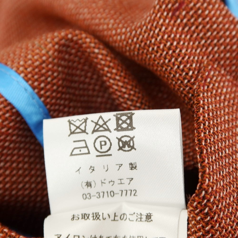 【中古】ザッコ SACCO ウール 2B テーラードジャケット テラコッタ系【サイズ44】【 状態ランクB 】【 メンズ 】