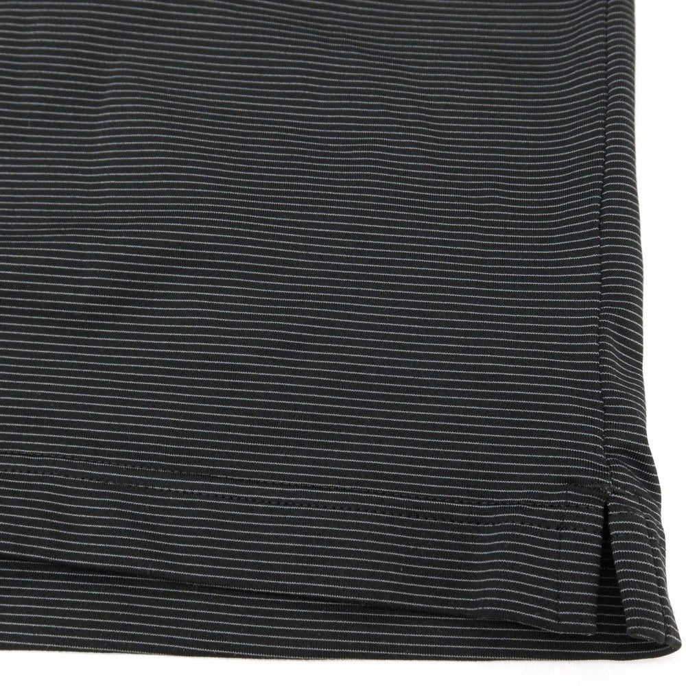 【中古】ナイキ NIKE タイガーウッズ ポリエステルポリウレタン ボーダー 長袖Ｔシャツ ブラック系【サイズXL】【 状態ランクB 】【 メンズ 】