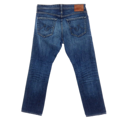 【中古】エージー アドリアーノゴールドシュミット AG Adriano Goldschmied コットンポリウレタン デニムパンツ ジーンズ ネイビー【サイズ32】【 状態ランクB 】【 メンズ 】