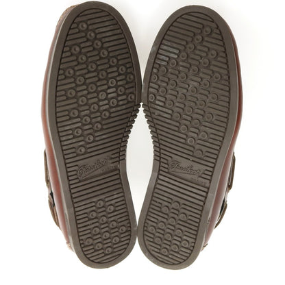【中古】パラブーツ Paraboot BEAMS別注 CORSICA レザー ローファー ブラウン【サイズ7】【 状態ランクB 】【 メンズ 】