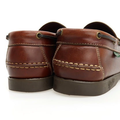 【中古】パラブーツ Paraboot BEAMS別注 CORSICA レザー ローファー ブラウン【サイズ7】【 状態ランクB 】【 メンズ 】