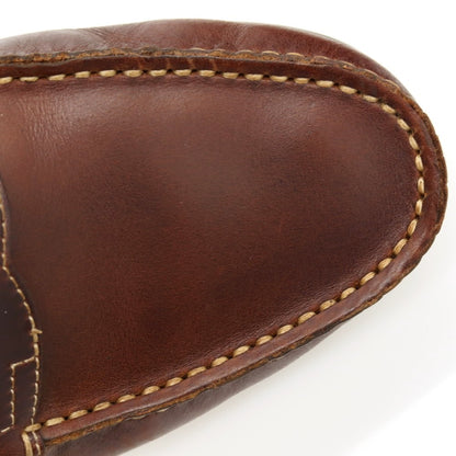 【中古】パラブーツ Paraboot BEAMS別注 CORSICA レザー ローファー ブラウン【サイズ7】【 状態ランクB 】【 メンズ 】