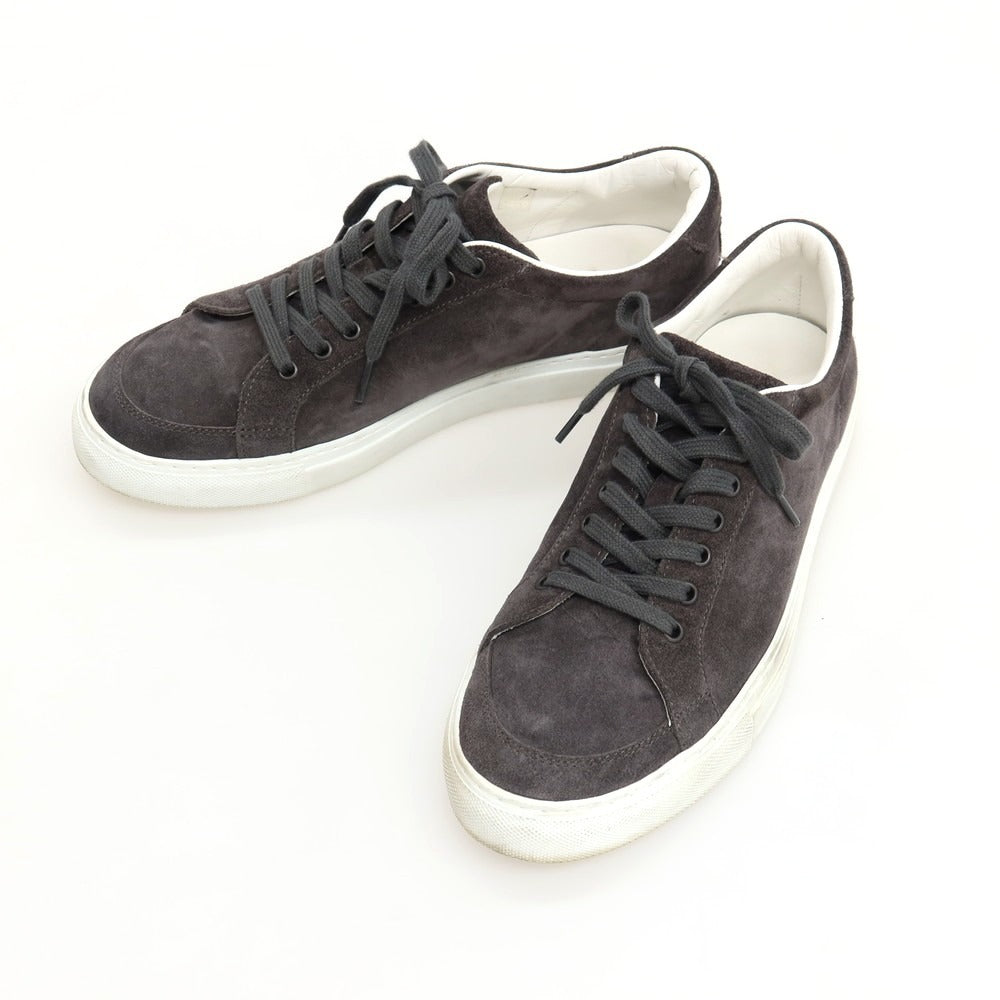 【中古】パントフォラドーロ Pantofola dOro スエード スニーカー ダークグレー【サイズ42】【 状態ランクB 】【 メンズ 】