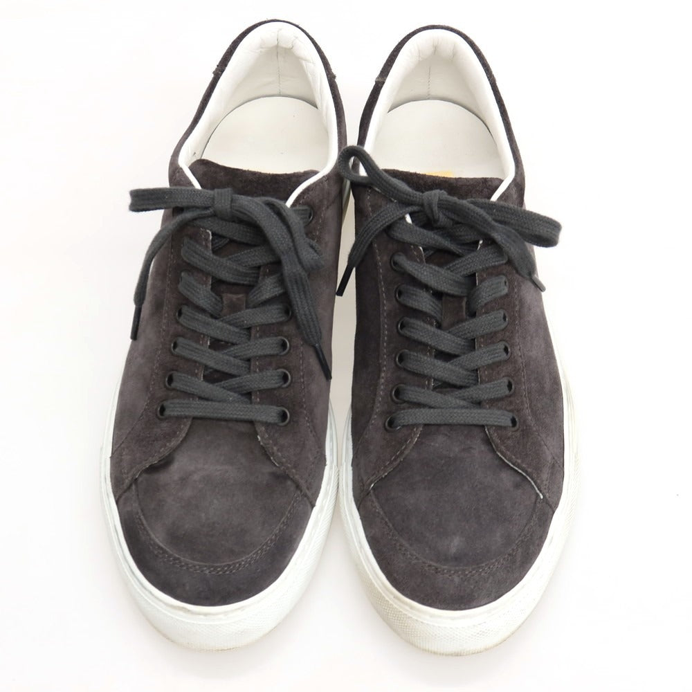 【中古】パントフォラドーロ Pantofola dOro スエード スニーカー ダークグレー【サイズ42】【 状態ランクB 】【 メンズ 】