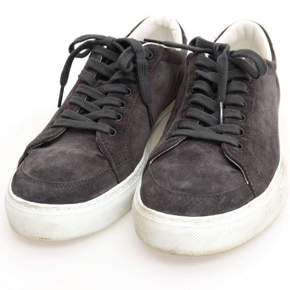 【中古】パントフォラドーロ Pantofola dOro スエード スニーカー ダークグレー【サイズ42】【 状態ランクB 】【 メンズ 】