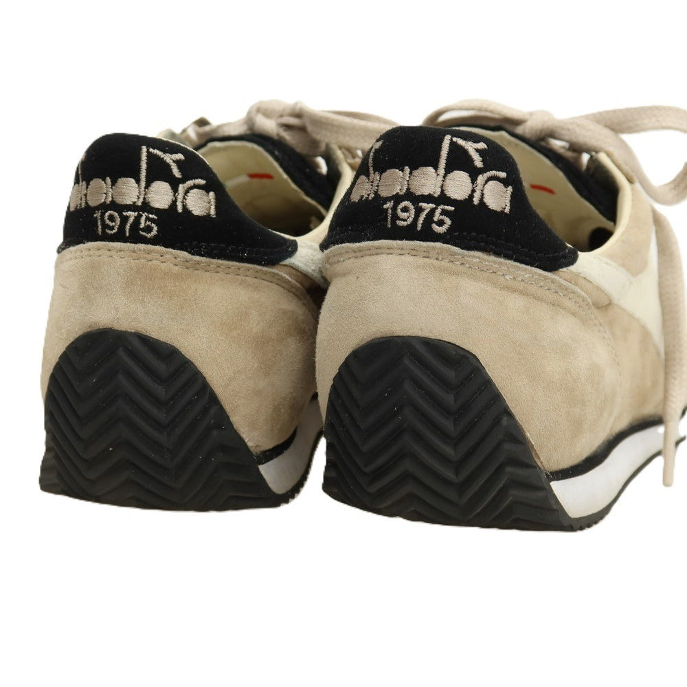 【中古】ディアドラ Diadora EQUIPE KIDSKIN 201 171902 スエード スニーカー ベージュ【サイズ27】【 状態ランクB 】【 メンズ 】
