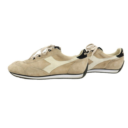 【中古】ディアドラ Diadora EQUIPE KIDSKIN 201 171902 スエード スニーカー ベージュ【サイズ27】【 状態ランクB 】【 メンズ 】