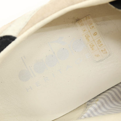 【中古】ディアドラ Diadora EQUIPE KIDSKIN 201 171902 スエード スニーカー ベージュ【サイズ27】【 状態ランクB 】【 メンズ 】