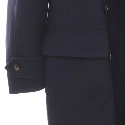 【中古】リングヂャケット RING JACKET ウール ベルテッド ダブルブレストコート ダークネイビー【サイズ48】【 状態ランクB 】【 メンズ 】
