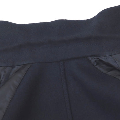 【中古】リングヂャケット RING JACKET ウール ベルテッド ダブルブレストコート ダークネイビー【サイズ48】【 状態ランクB 】【 メンズ 】