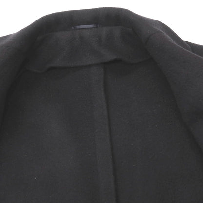 【中古】トゥモローランド TOMORROWLAND AGNONA カシミヤ チェスターフィールドコート ブラック【サイズ48】【 状態ランクB 】【 メンズ 】